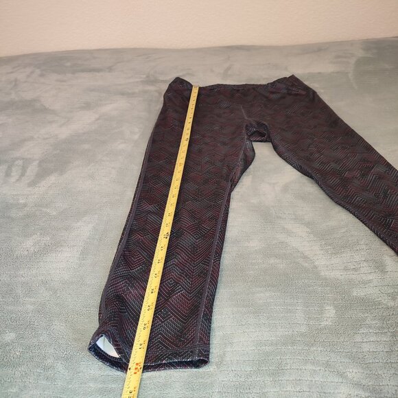 Pro Player Leggings Razzle and Dazzle Geometric Design Wicking Phone Pocket - Picture 4 of 14